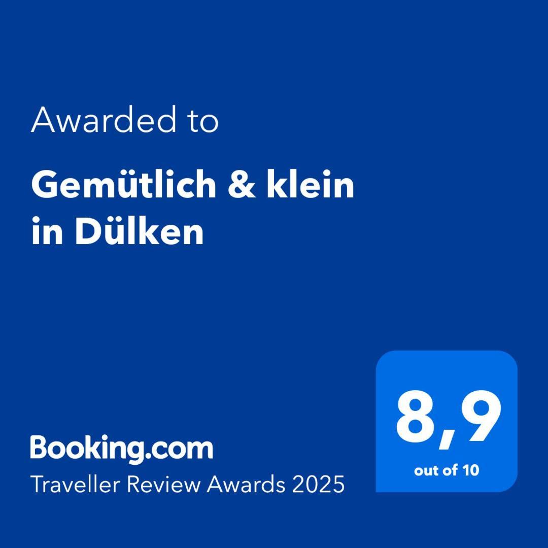 Gemuetlich & Klein In Duelken Apartment Viersen Luaran gambar